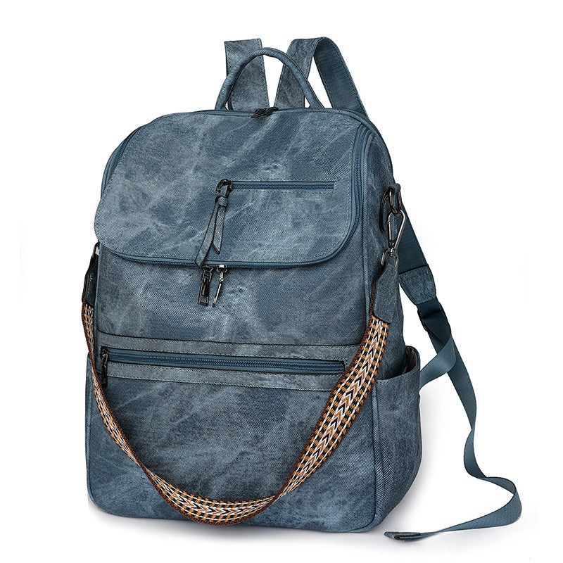 Retro College Students' Backpack