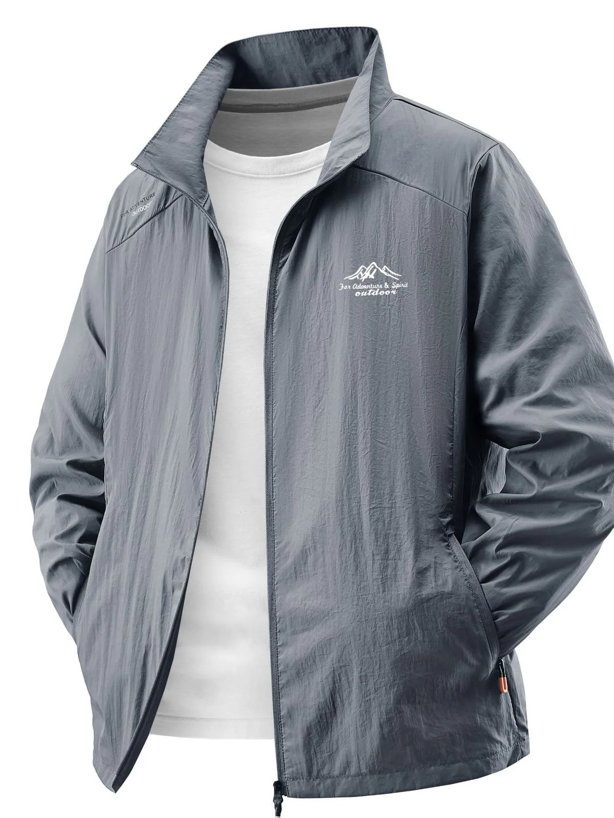 Men's Plus Size Lightweight Outdoor Windproof Jacket