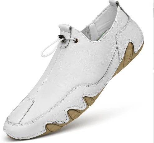Men's Leather Casual Flats