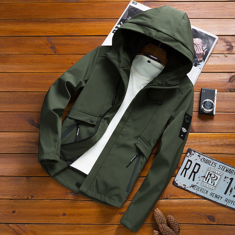 Men's Casual Hooded Jacket