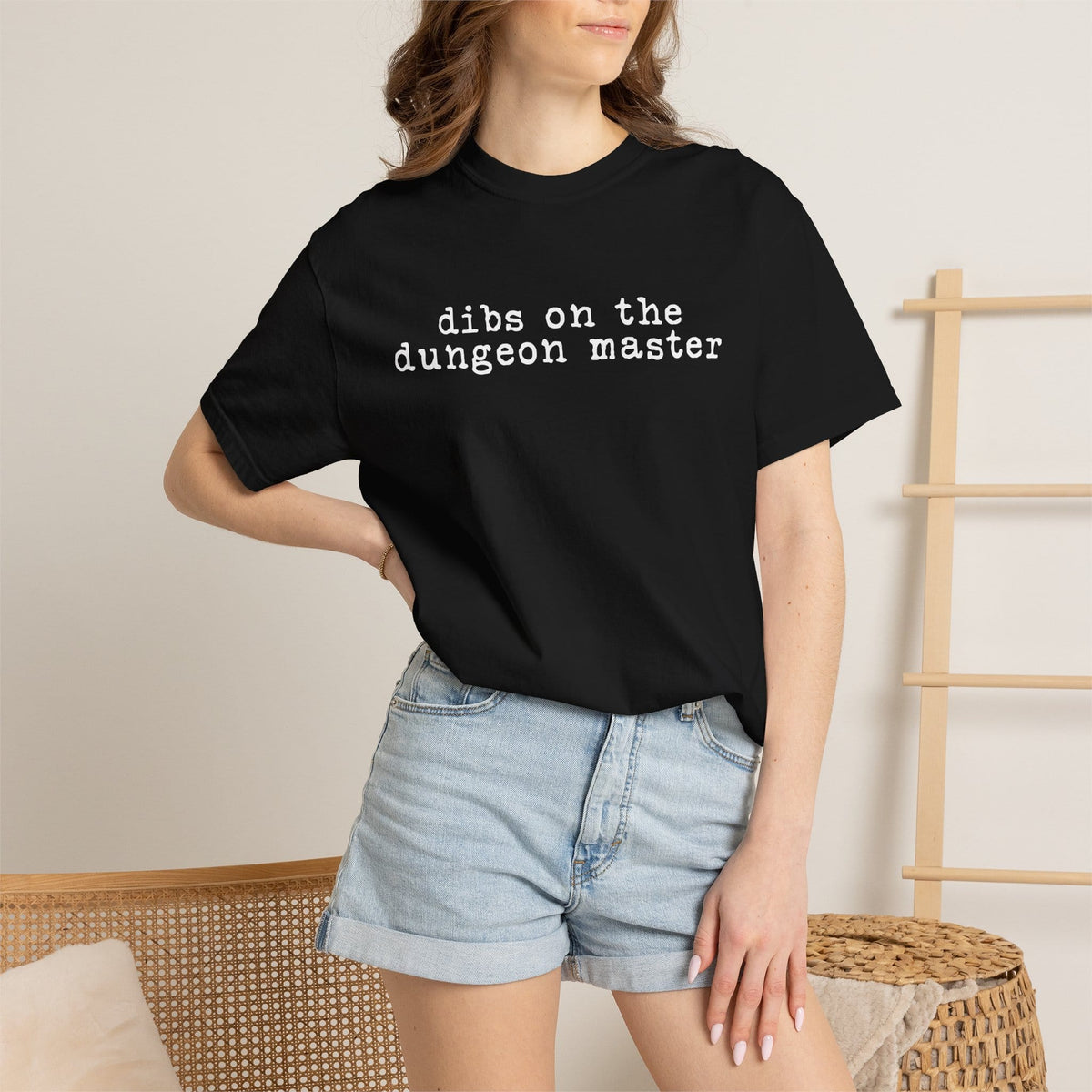 Dibs On The Dungeon Master T-Shirt - Comfort Colors