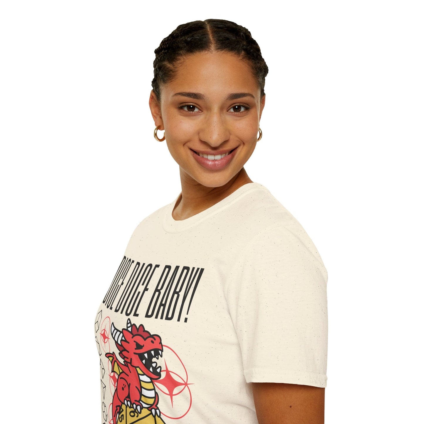 Camiseta de rol de dados
