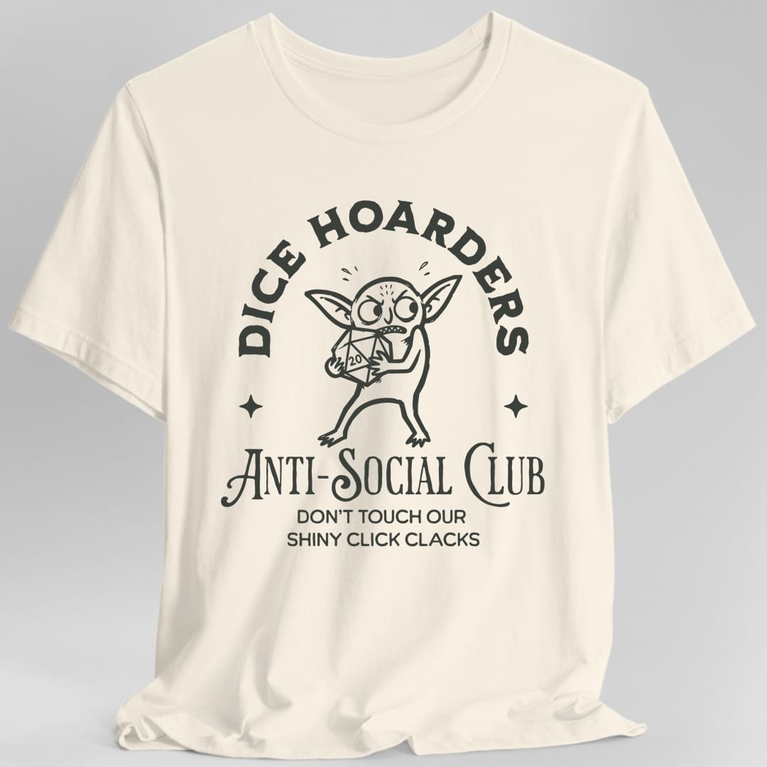 Dice Hoarders Anti-Social Club T-Shirt