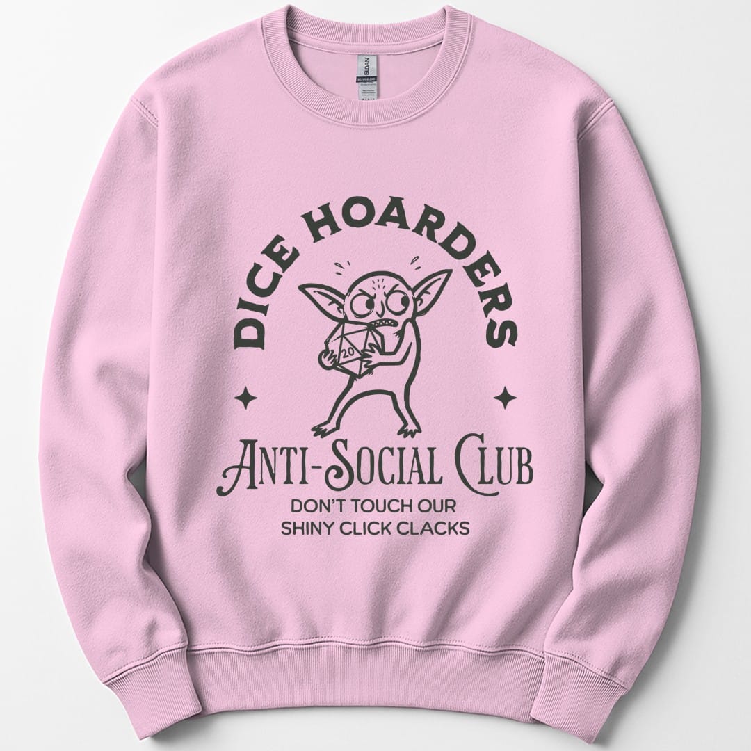 Dice Hoarders Anti-Social Club Sweatshirt