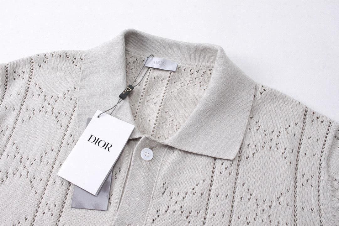 Dior Light Brown T-Shirt With Collar