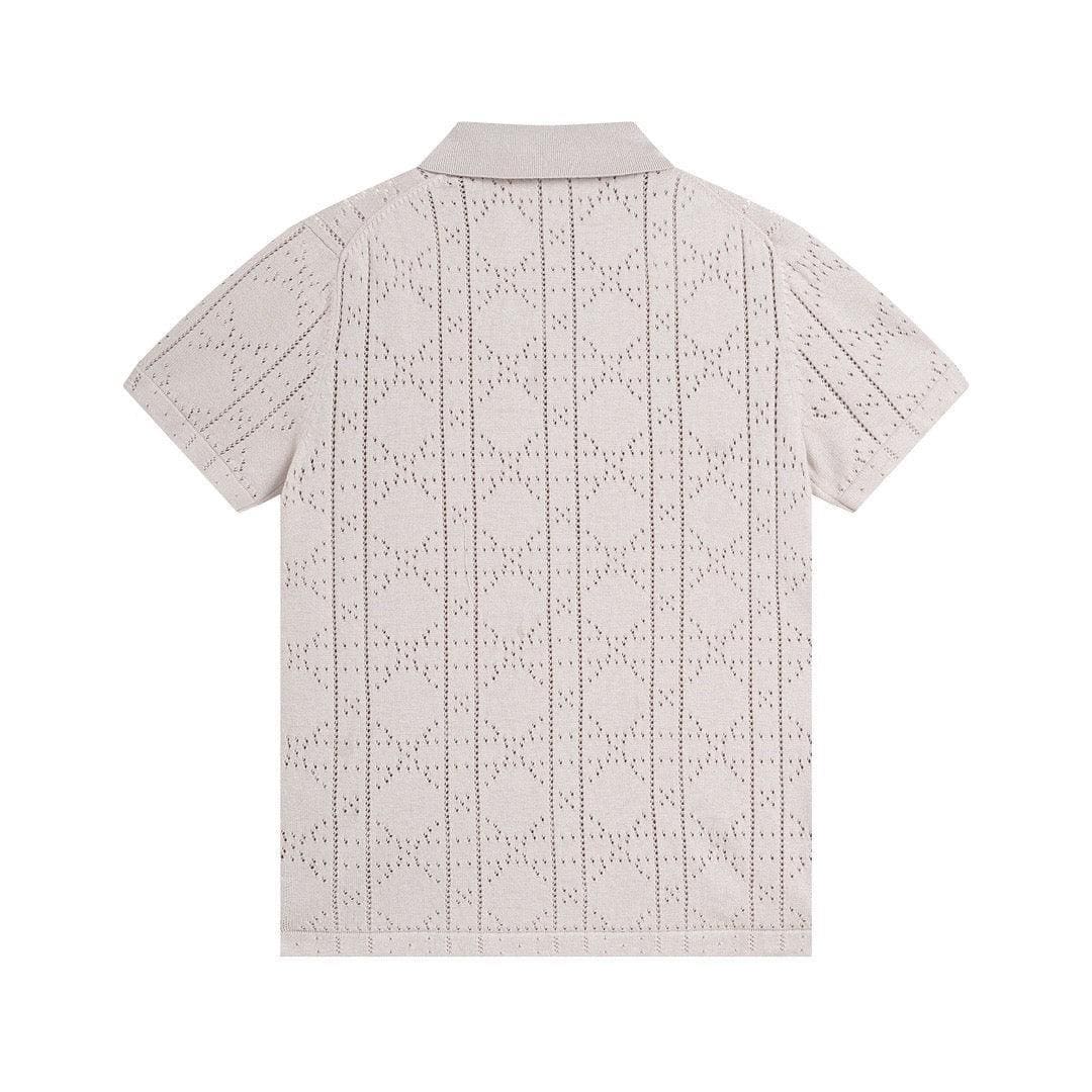 Dior Light Brown T-Shirt With Collar