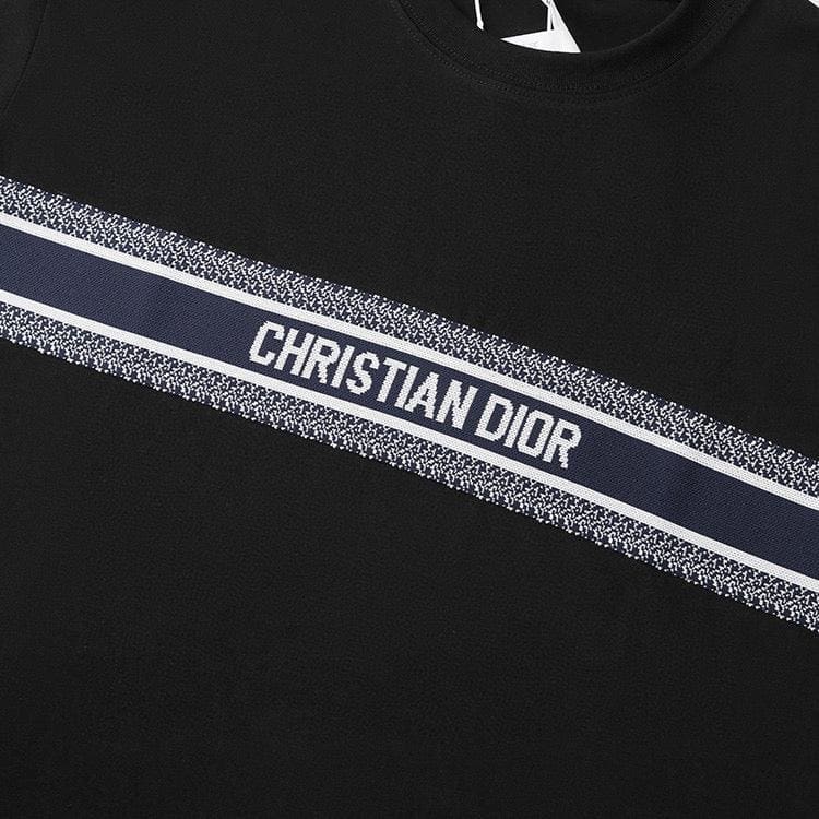 Dior T-Shirt Without Collar 'Black'