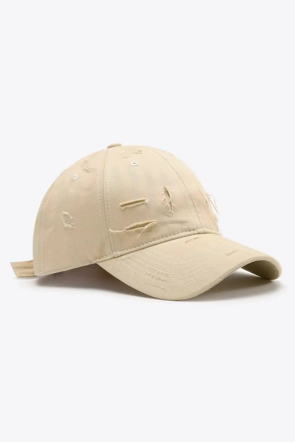 Gorra de béisbol desgastada Trendsi de algodón ajustable — Estilo vintage