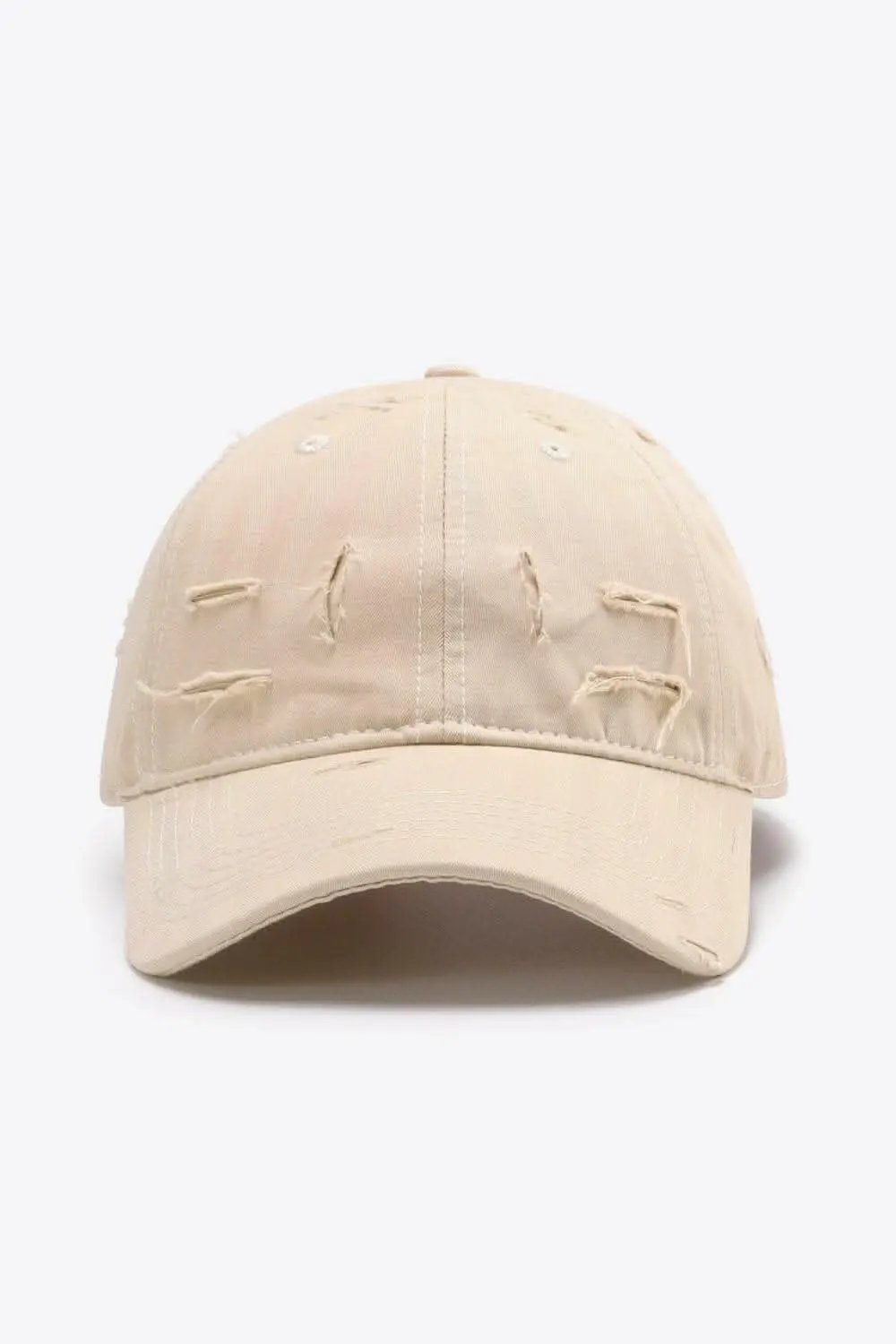 Gorra de béisbol desgastada Trendsi de algodón ajustable — Estilo vintage