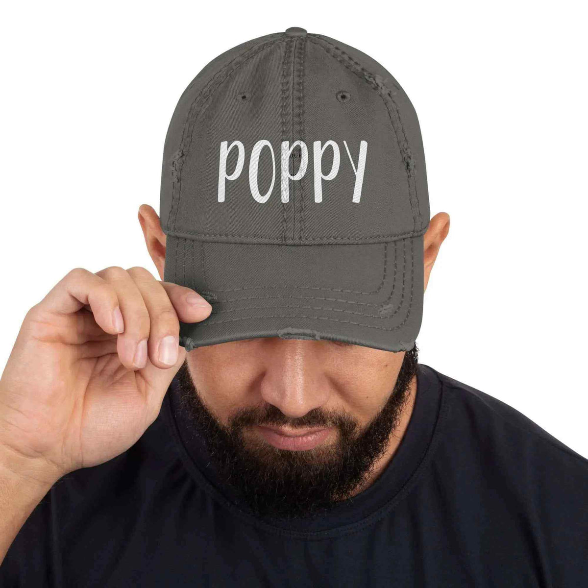 Distressed Dad Hat for Laid-Back Style and Everyday Comfort
