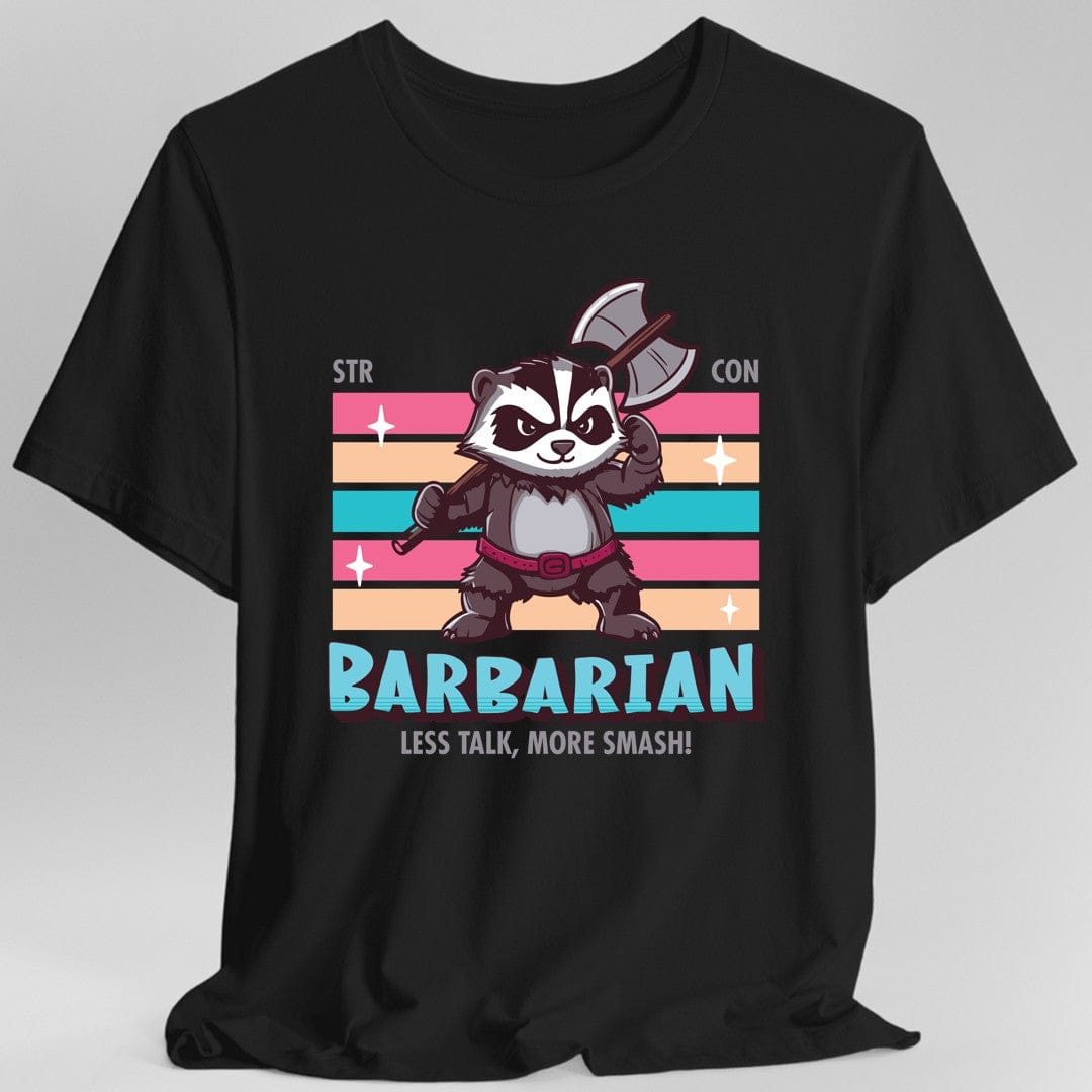 Camiseta de Bárbaro de DnD - Camiseta Kawaii de Clase de D&D
