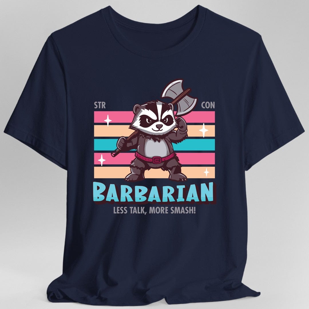 Camiseta de Bárbaro de DnD - Camiseta Kawaii de Clase de D&D