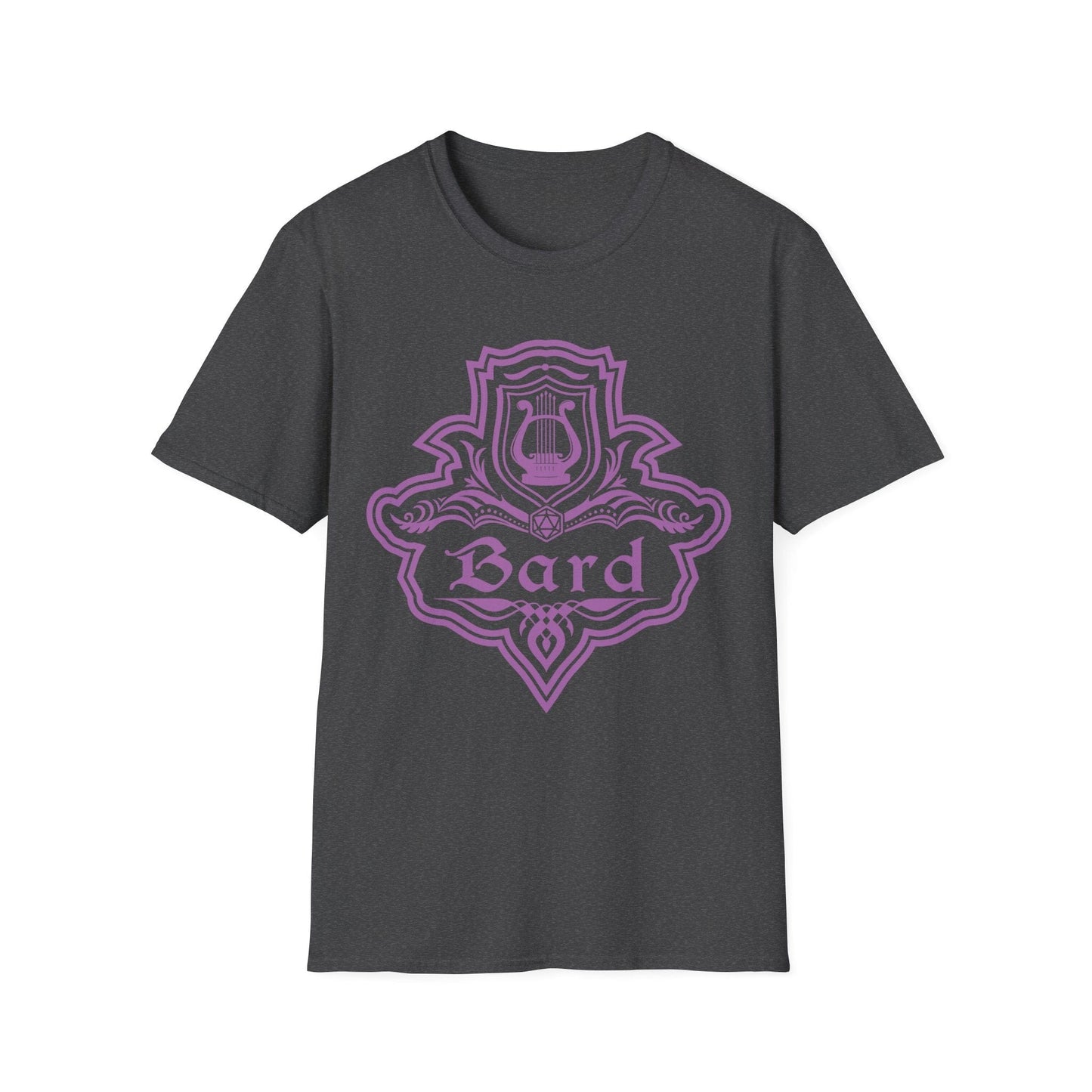 Camiseta con el emblema de la clase Bardo de DnD