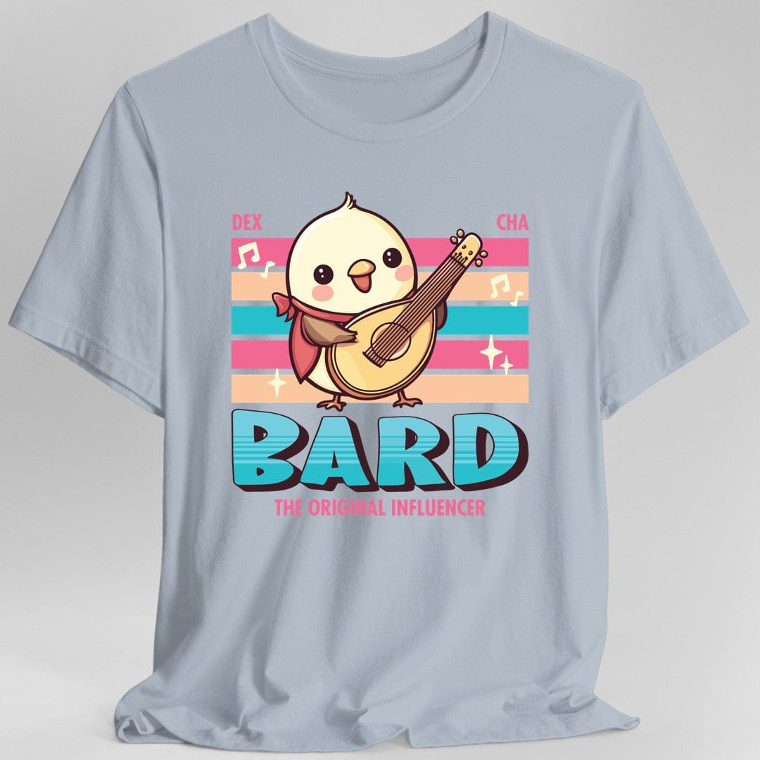 Camiseta de bardo de Dragones y Mazmorras - Camiseta de clase Kawaii de D&D