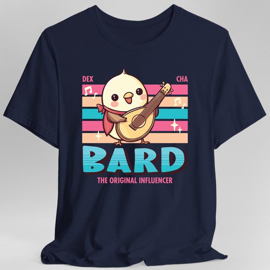 Camiseta de bardo de Dragones y Mazmorras - Camiseta de clase Kawaii de D&D