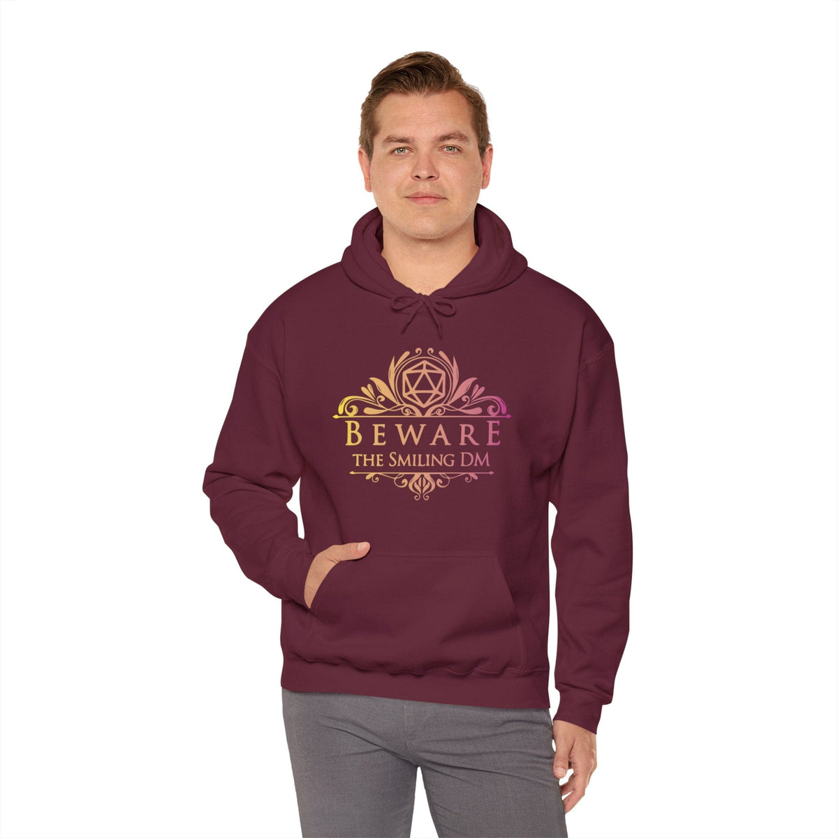 D&D Beware the Smiling DM Hoodie