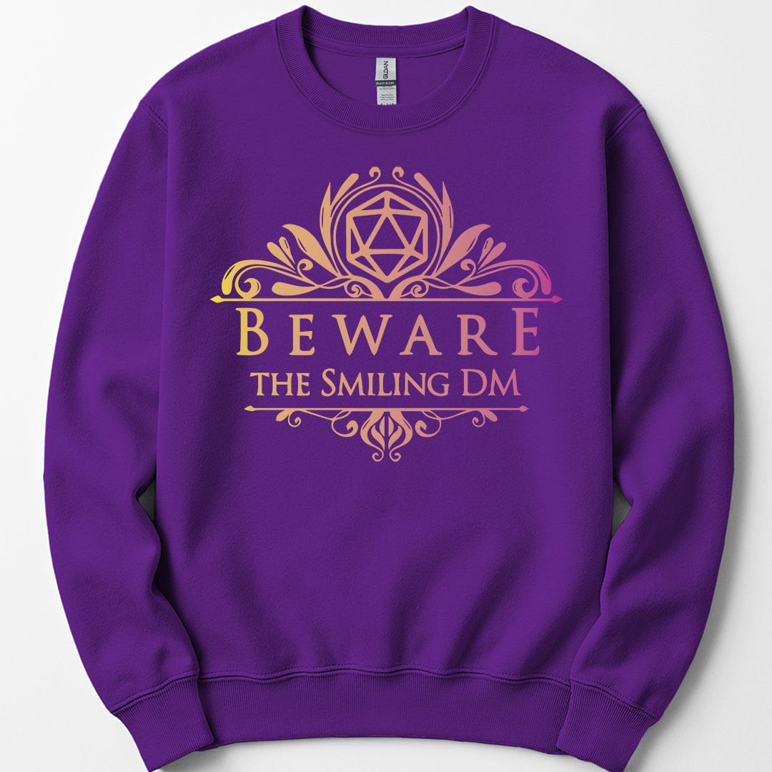 D&D Beware the Smiling DM Sweatshirt