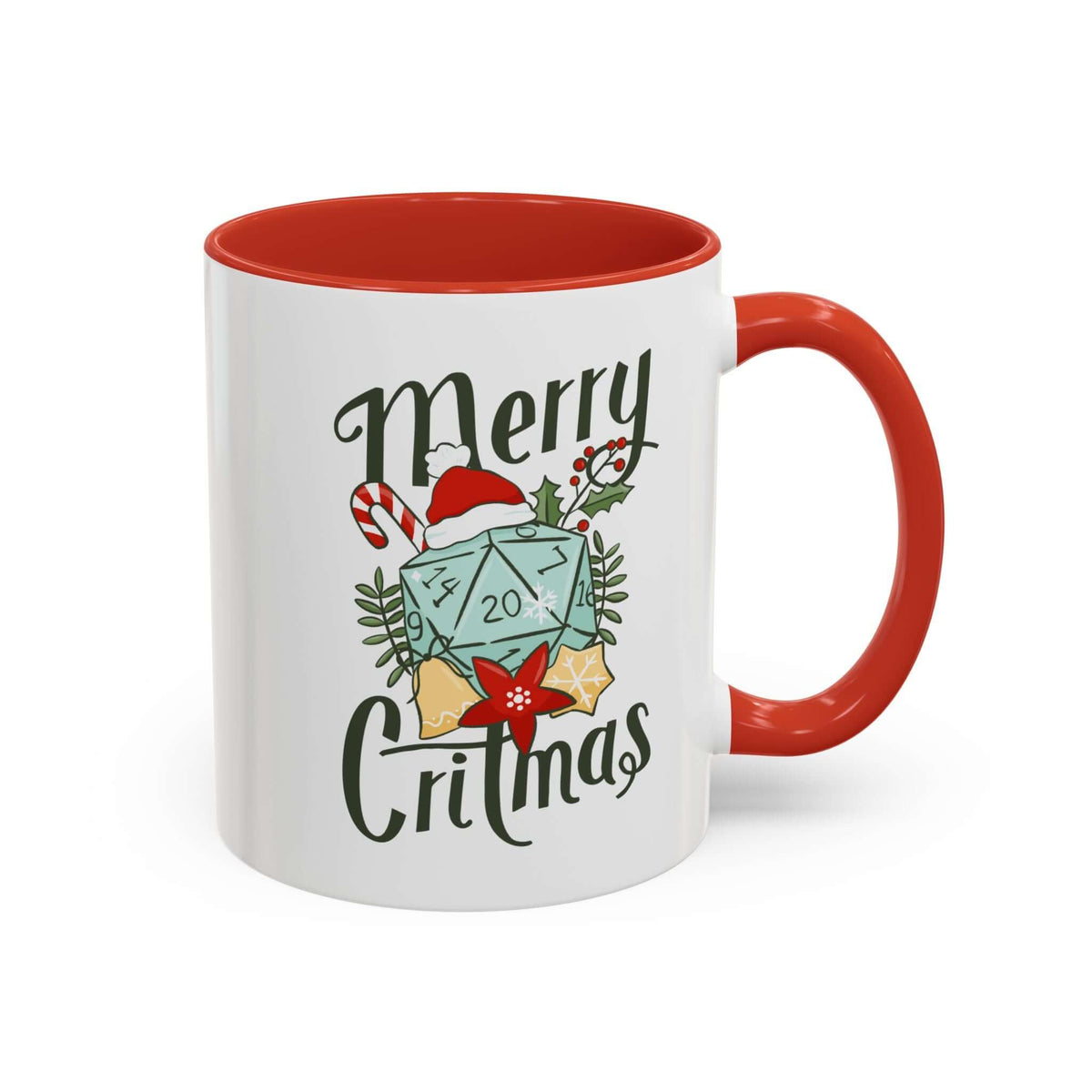 D&D Christmas Mug