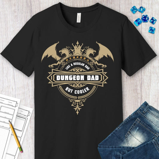 Camiseta para papá de DnD - Papá de mazmorra