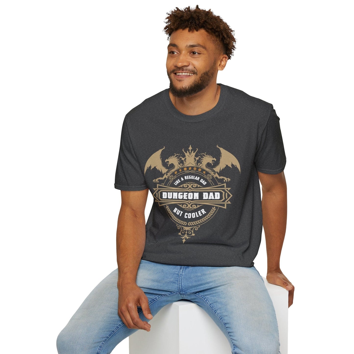 Camiseta para papá de DnD - Papá de mazmorra
