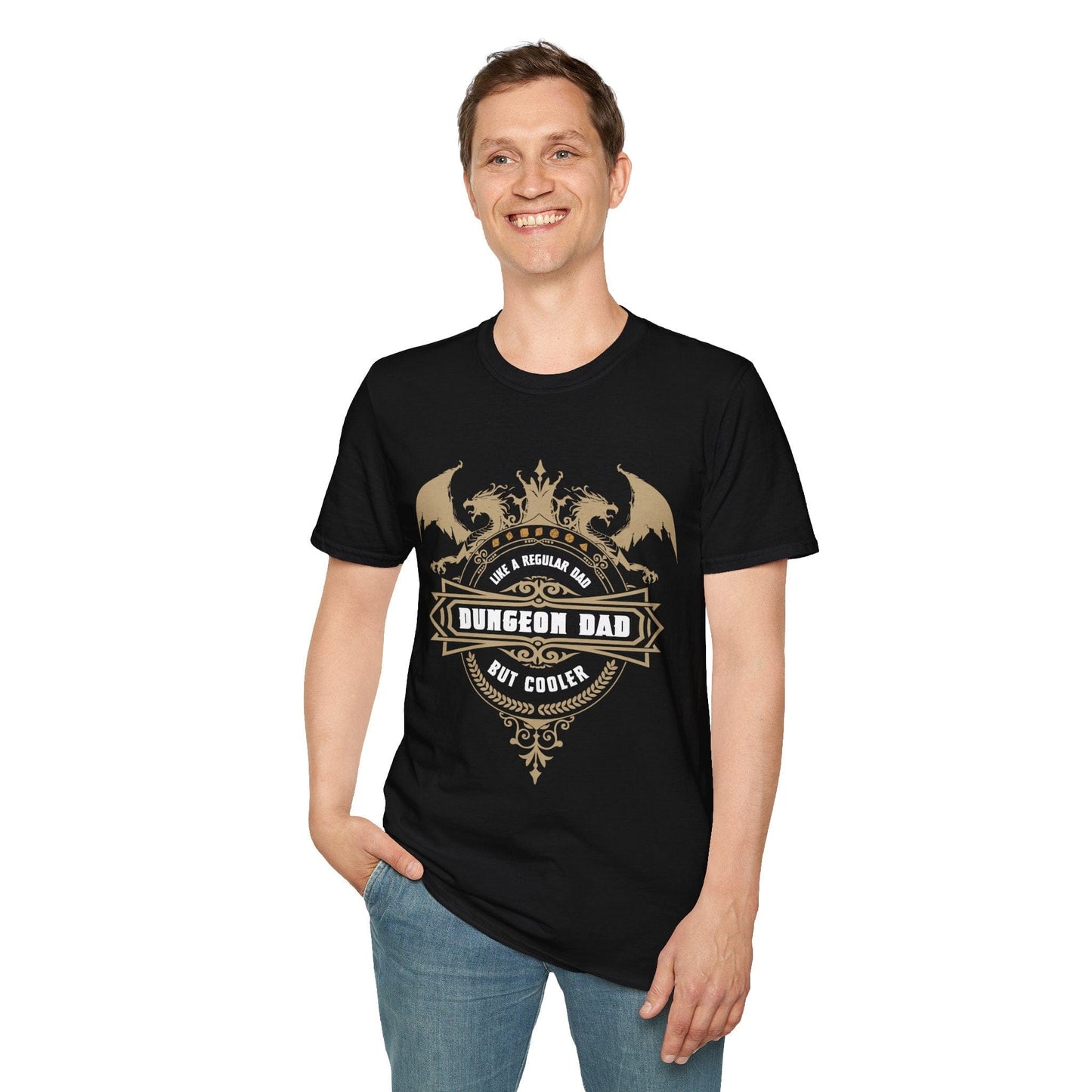 Camiseta para papá de DnD - Papá de mazmorra