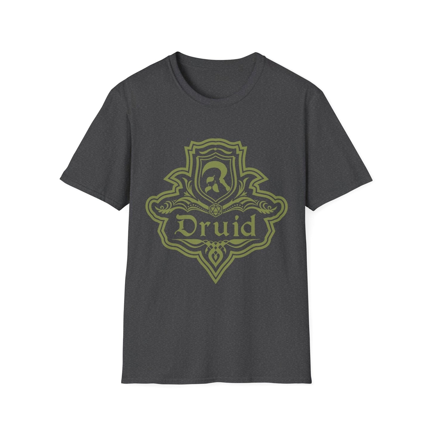Camiseta con el emblema de la clase de druida de D&D