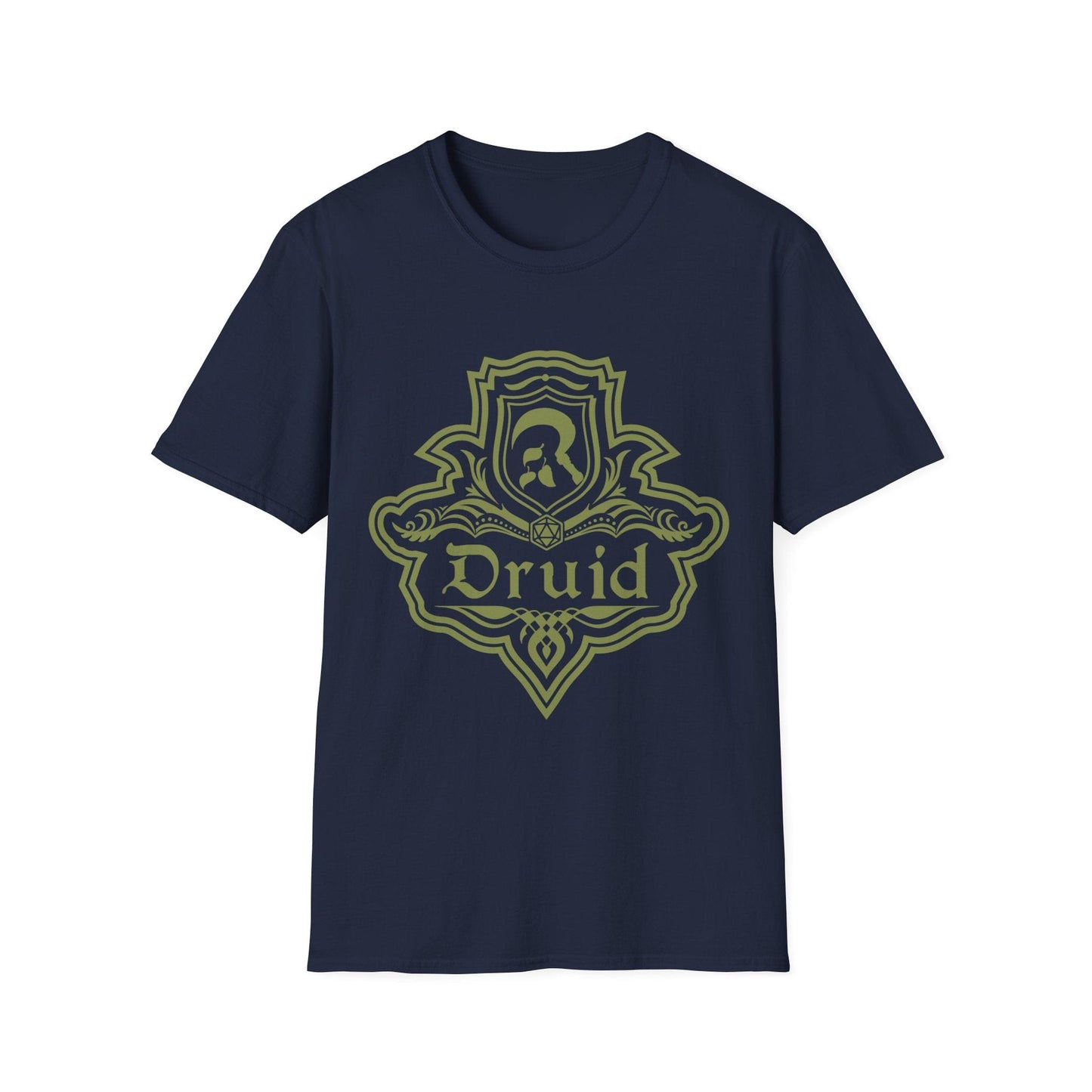 Camiseta con el emblema de la clase de druida de D&D