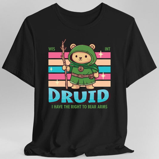 Camiseta de druida de D&D - Camiseta kawaii de clase de D&D