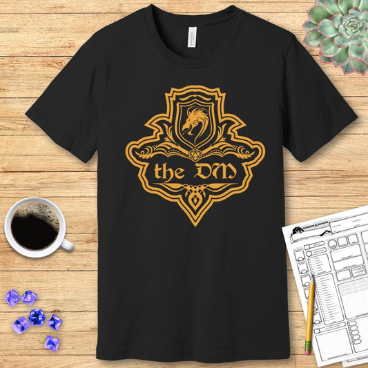 Camiseta con Emblema de Dungeon Master de DnD