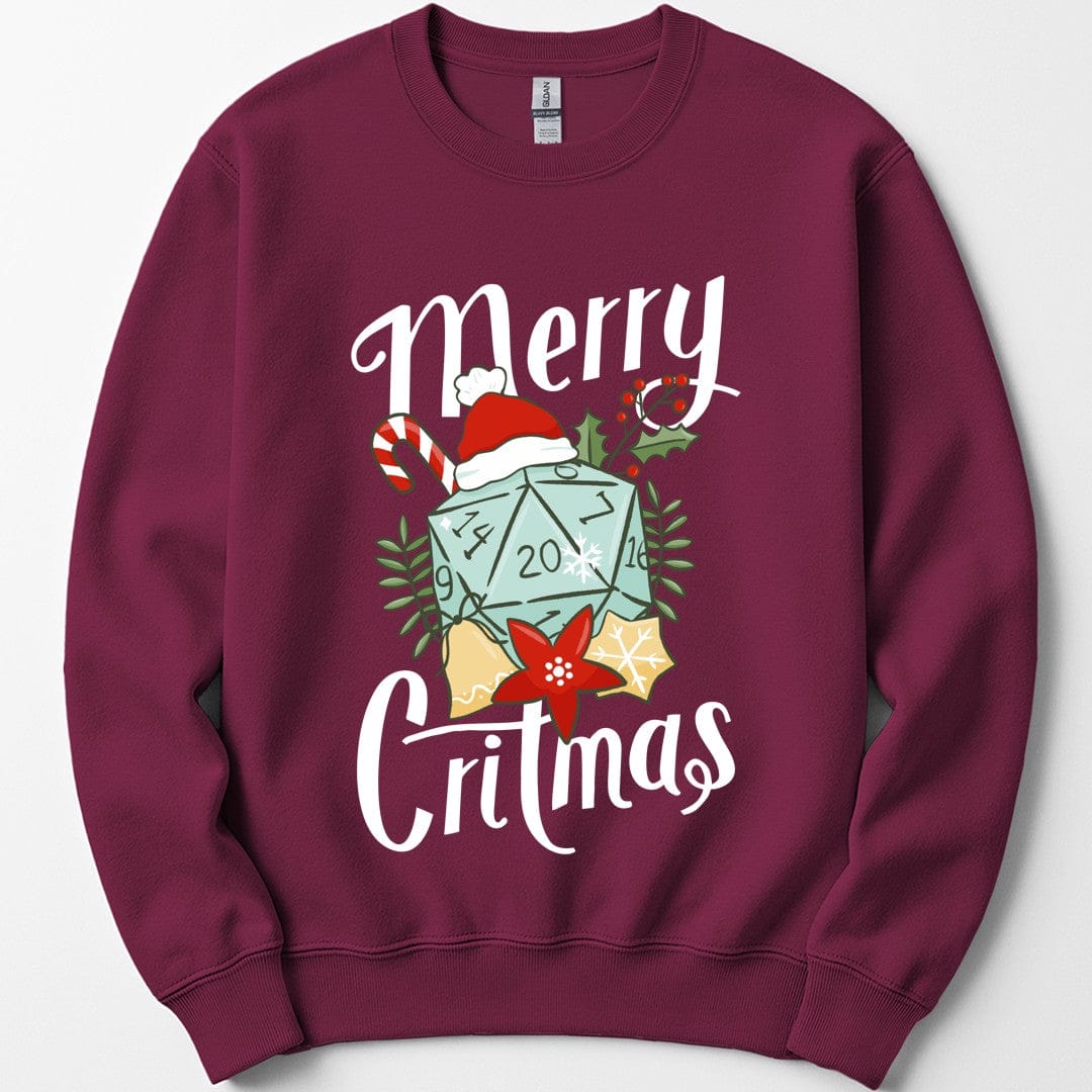 D&D Merry Critmas Sweatshirt