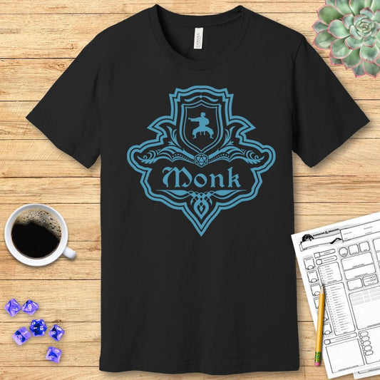 Camiseta con el emblema de la clase Monje de Dungeons & Dragons