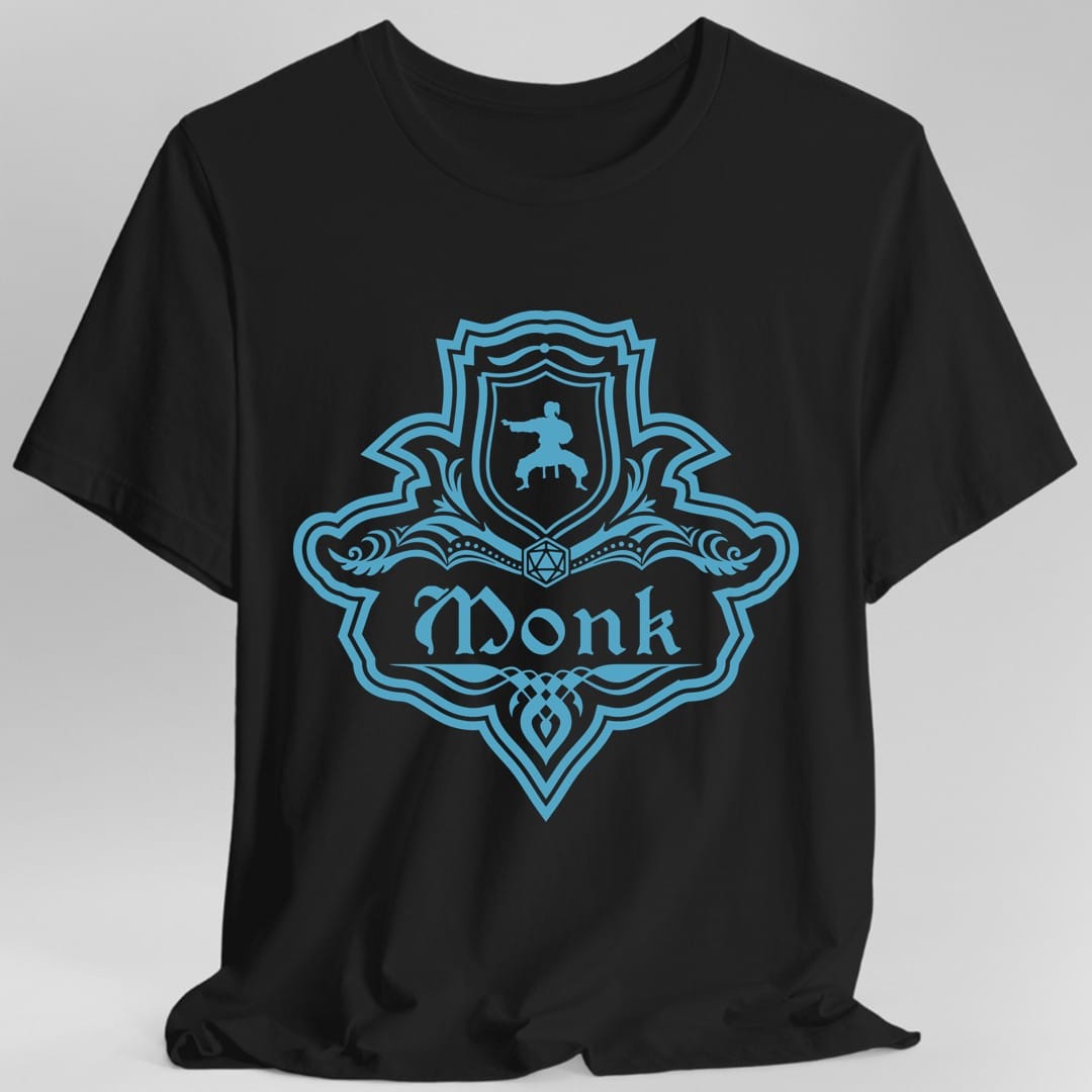 Camiseta con el emblema de la clase Monje de Dungeons & Dragons