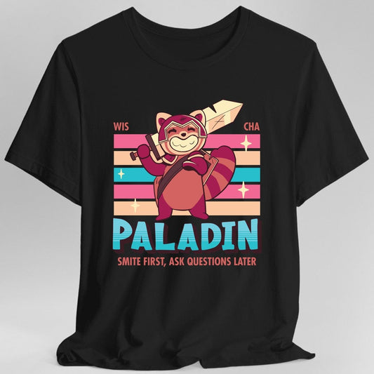 Camiseta de Paladín de D&D - Camiseta de Clase Kawaii de D&D