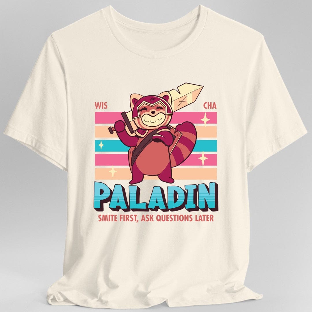 Camiseta de Paladín de D&D - Camiseta de Clase Kawaii de D&D