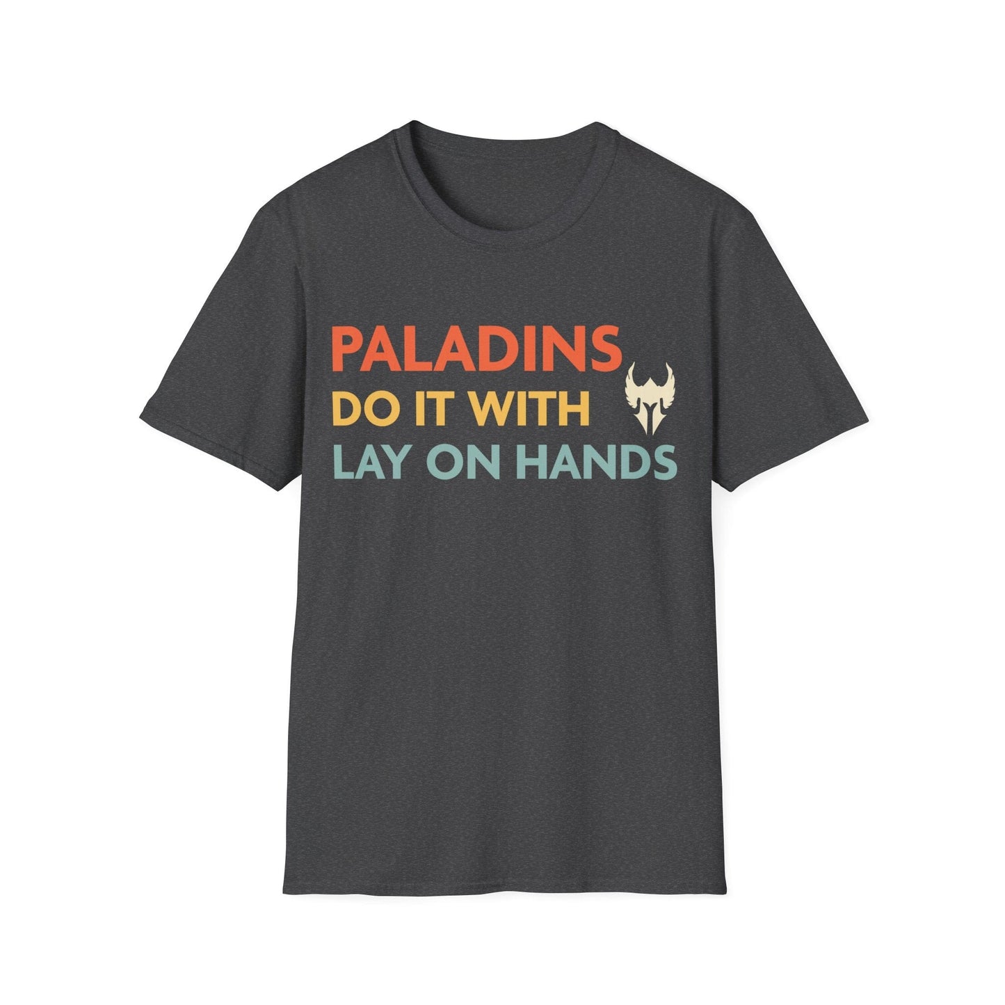 Camiseta: Los Paladines de DnD lo Hacen con Imposición de Manos
