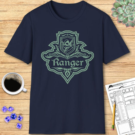 Camiseta con el emblema de la clase Ranger de DnD