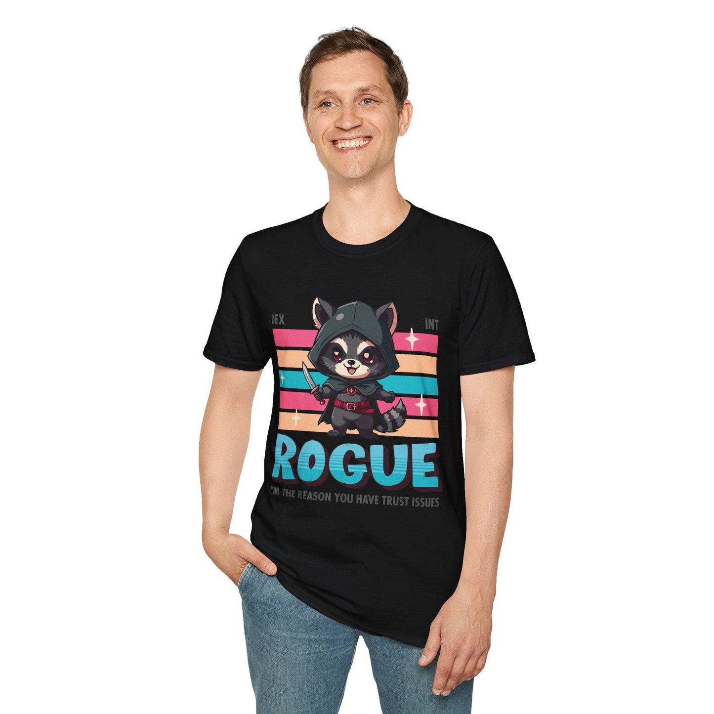 Camiseta de pícaro de DnD - Camiseta Kawaii de clase de D&D
