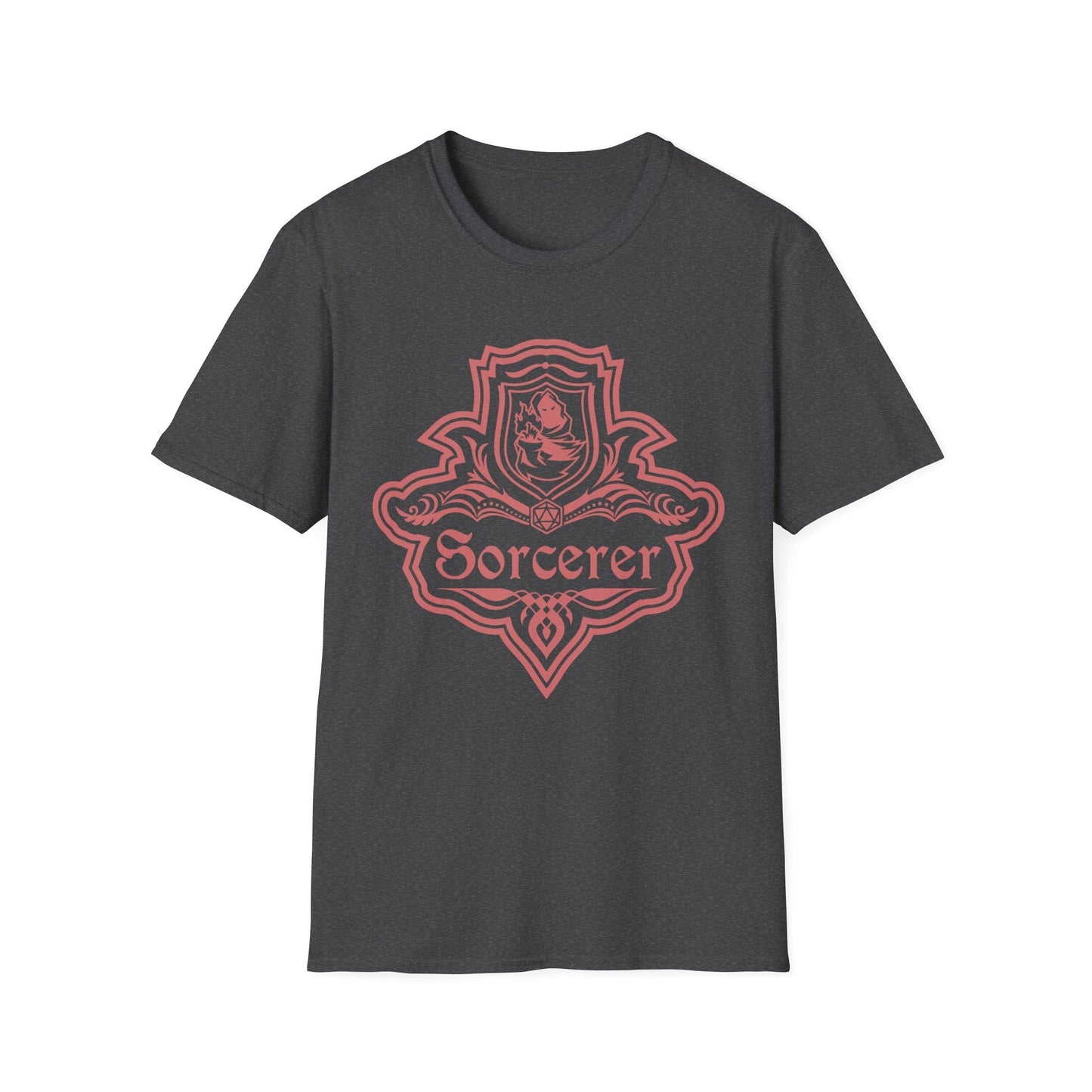 Camiseta con Emblema de la Clase Hechicero de DnD