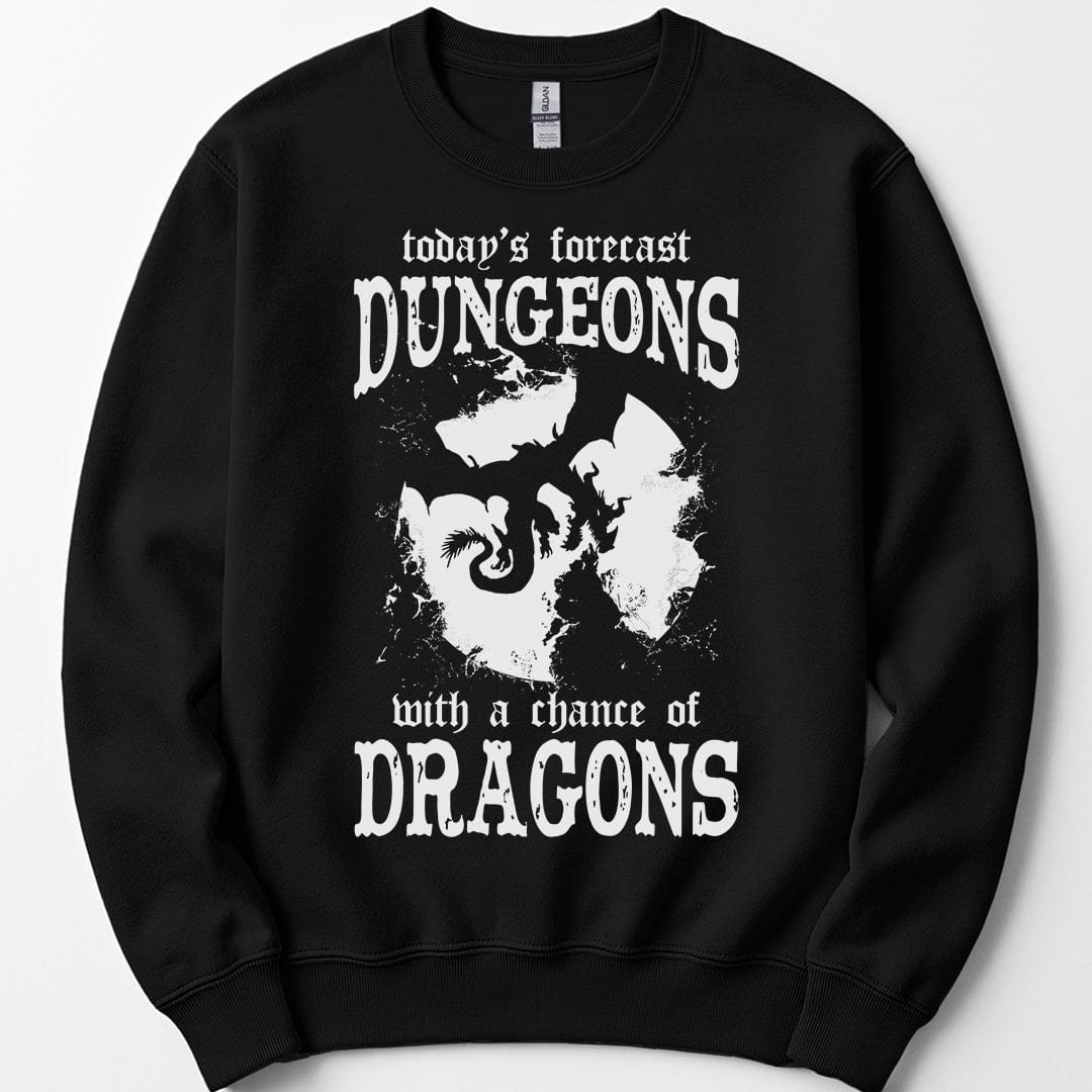 DND Sweatshirt - Funny Weather Forecast