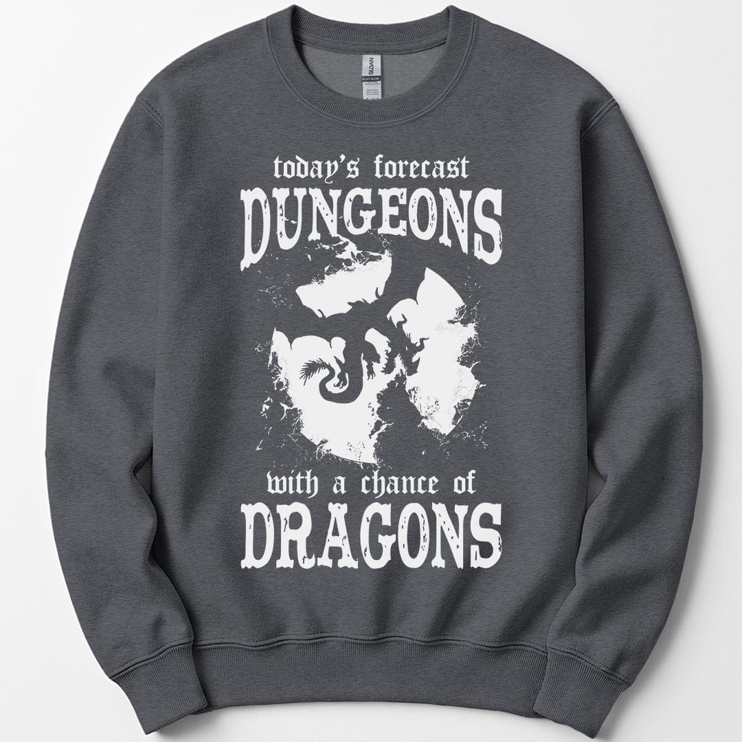 DND Sweatshirt - Funny Weather Forecast