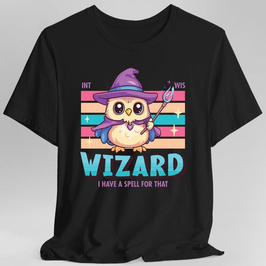 Camiseta de Mago de DnD - Camiseta de Clase Kawaii de D&D