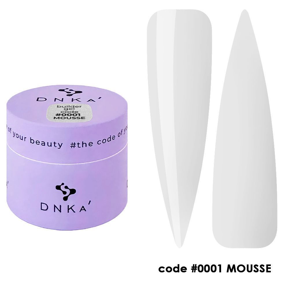 DNKa - Builder Gel Mousse #0001, 15ml / 30ml