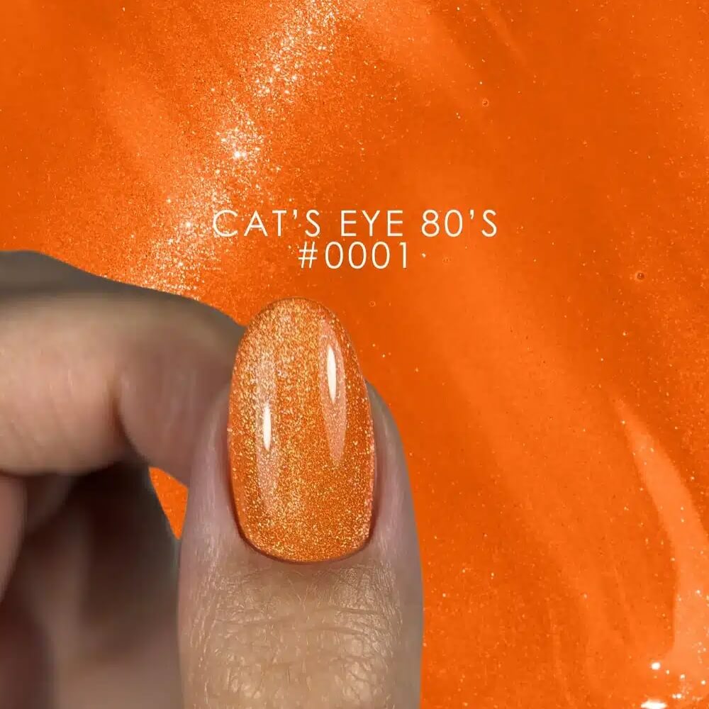 DNKa - Gel Polish Cat's Eye #0001 (80's Collection), 12ml