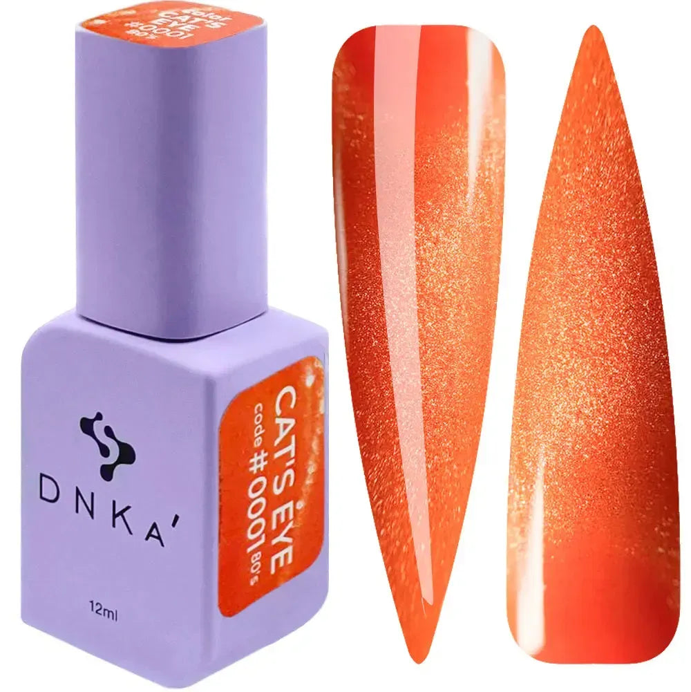 DNKa - Gel Polish Cat's Eye #0001 (80's Collection), 12ml