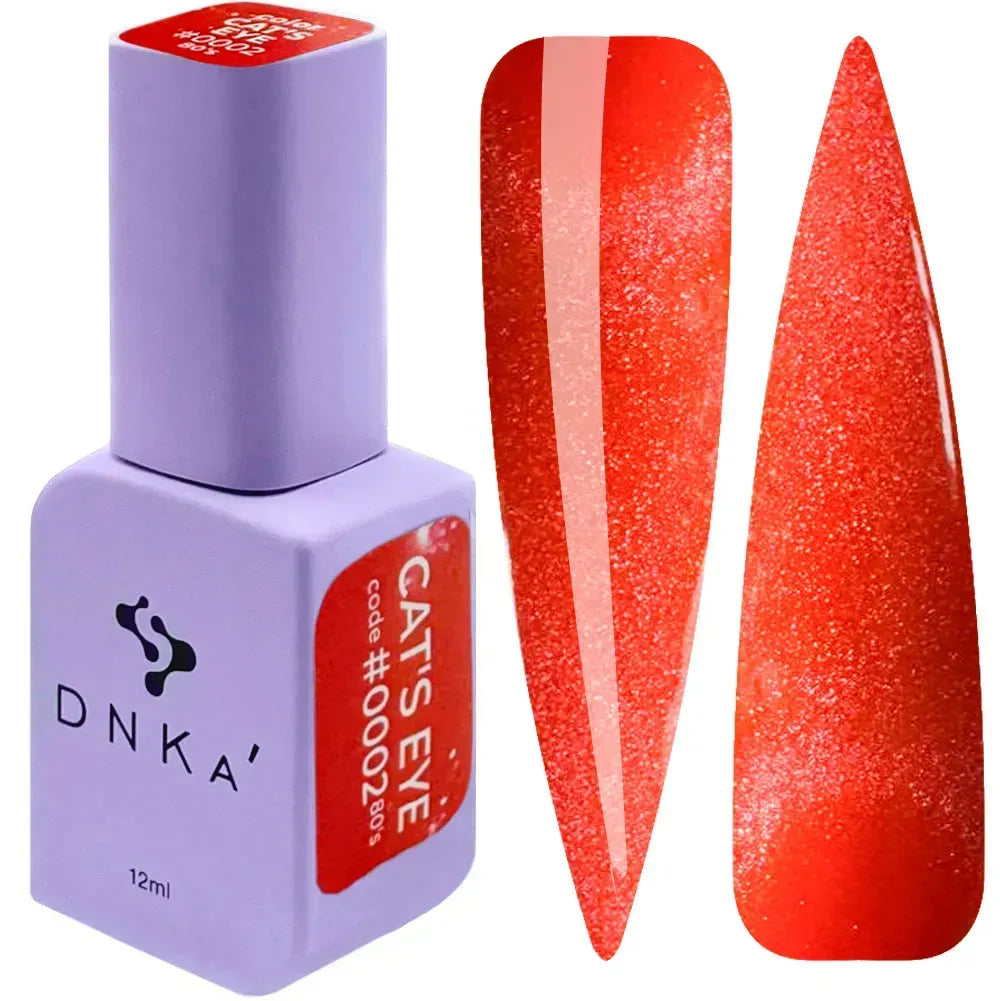 DNKa - Gel Polish Cat's Eye #0002 (80's Collection), 12ml