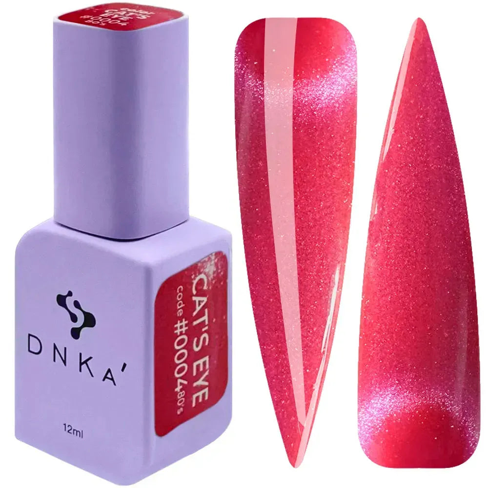 DNKa - Gel Polish Cat's Eye #0004 (80's Collection), 12ml