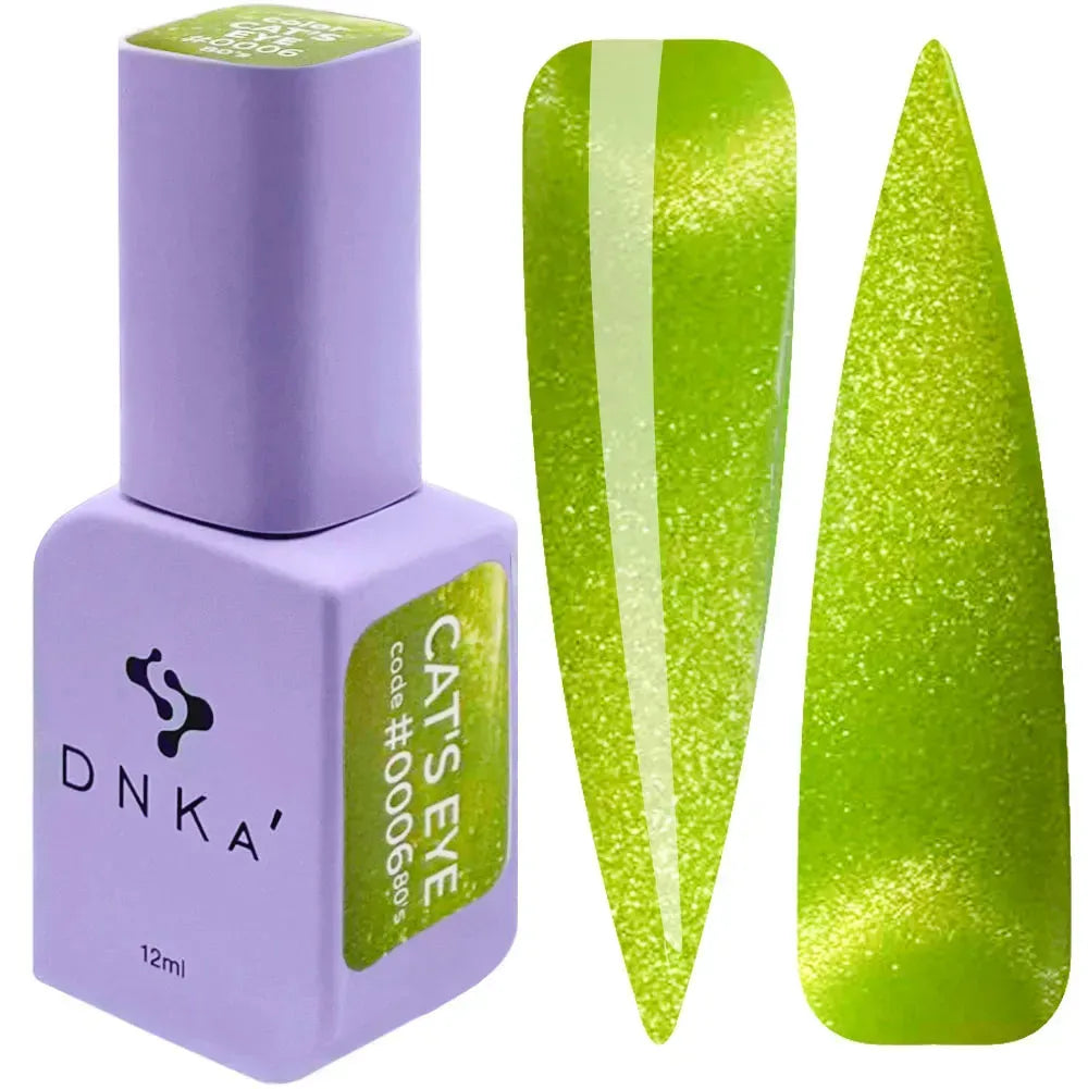 DNKa - Gel Polish Cat's Eye #0006 (80's Collection), 12ml