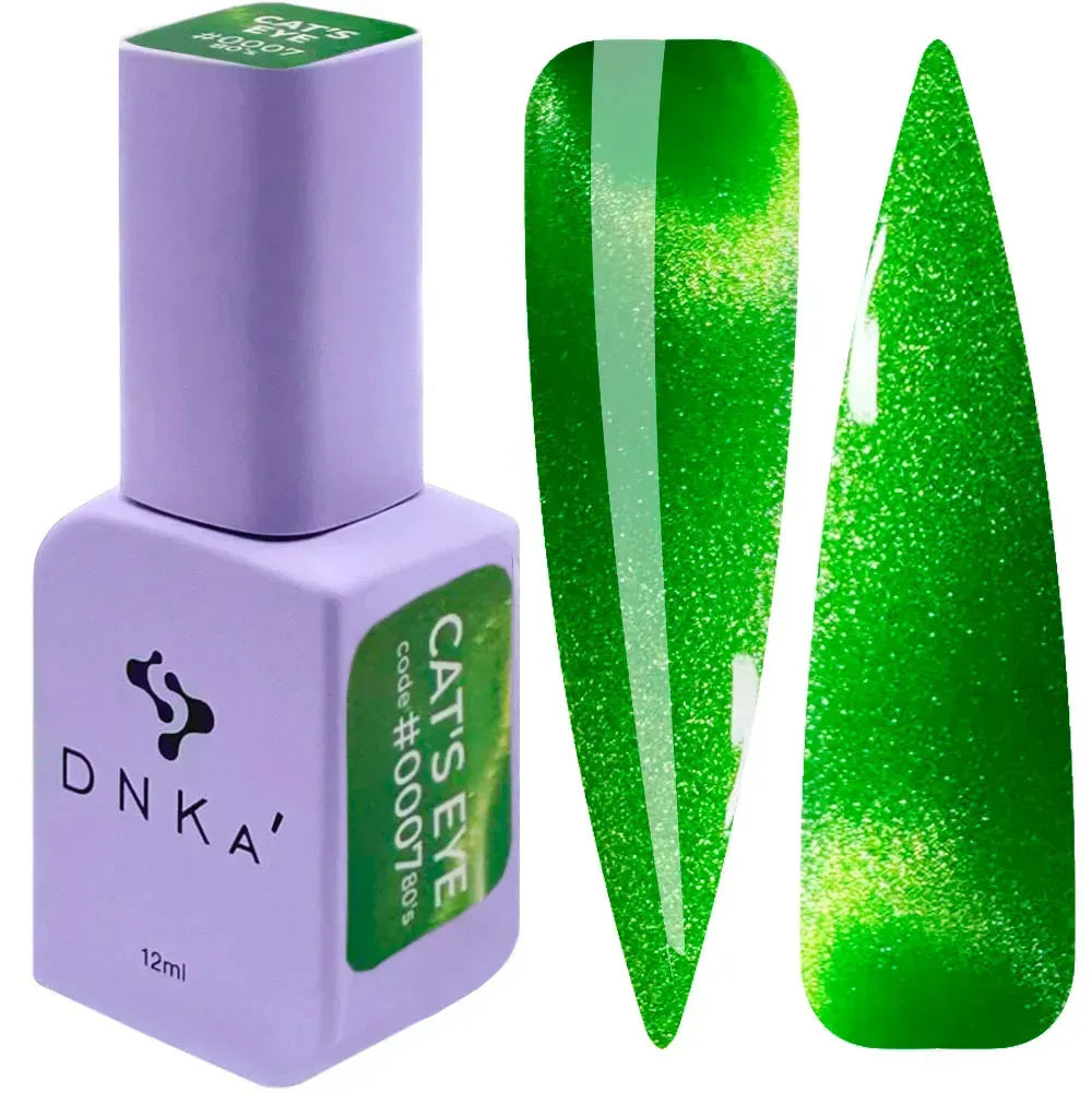 DNKa - Gel Polish Cat's Eye #0007 (80's Collection), 12ml