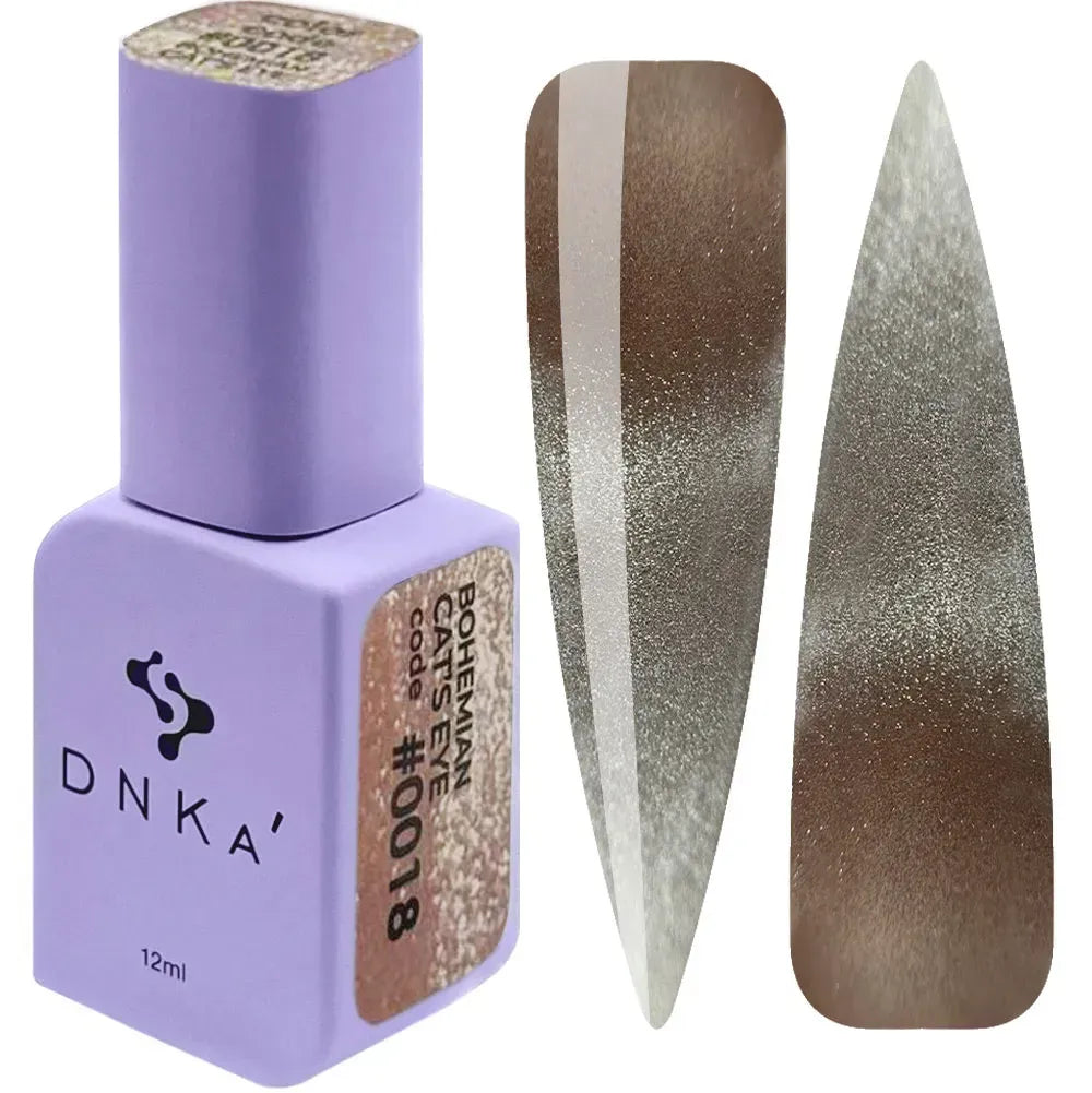 DNKa - Gel Polish Cat's Eye Bohemian #0018, 12ml