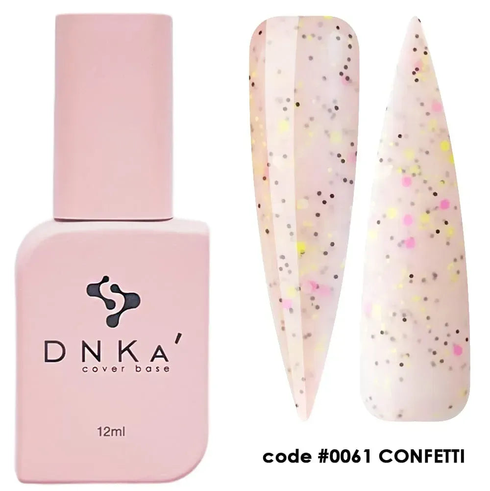 DNKa - Cover Base #0061 Confetti, 12ml / 30ml